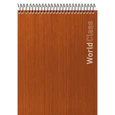 Caderno Universitário Espiral Superior World Class com 80 folhas