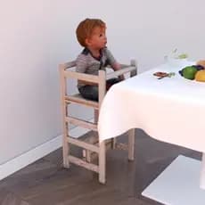 Torre Montessoriana Para Aprendizagem e Desenvolvimento Infantil 4 em 1 Regula Altura