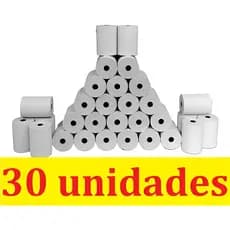 Bobina Termica PDV 80X40 Branca 30 UNIDADES
