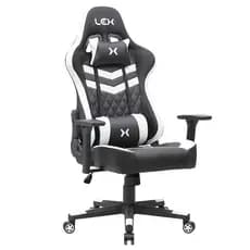 Cadeira Gamer Olympians Hades Preta e Branca