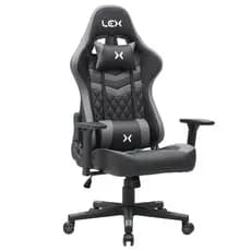 Cadeira Gamer Olympians Hades Preta e Cinza