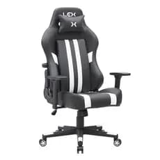Cadeira Gamer Titans Hyperion Preta e Branca