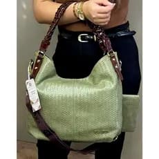 Bolsa Feminina Rosa Amora Saco Alça de Ombro e Transversal Grossa Confortável Elegante Moderna