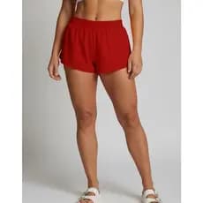 Short Tactel Corrida Yoga Feminino Movimento leve e Fluido Tendencia Verao