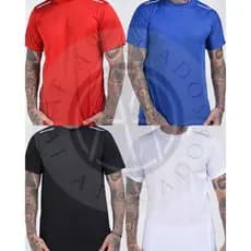 CAMISA MASCULINA LISA ACADEMIA TECIDO FRIO E RESPIRAVEL IDEAL VERÃO