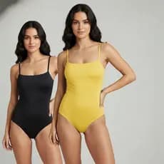 KIT 2 BODY FEMININO ALCINHA SUPLEX BORY ALÇA FINA VERÃO SUPLEX PREMIUM BORI FEMININO