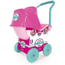 Brinquedo Carrinho de Boneca da Coleção Ninos com Capota Regulável - Cotiplás