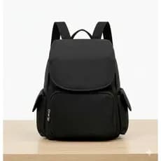 Mochila Multifuncional Impermeável Pequena - Nylon Resistente, Unissex, Bolsa Escolar e Dia a Dia