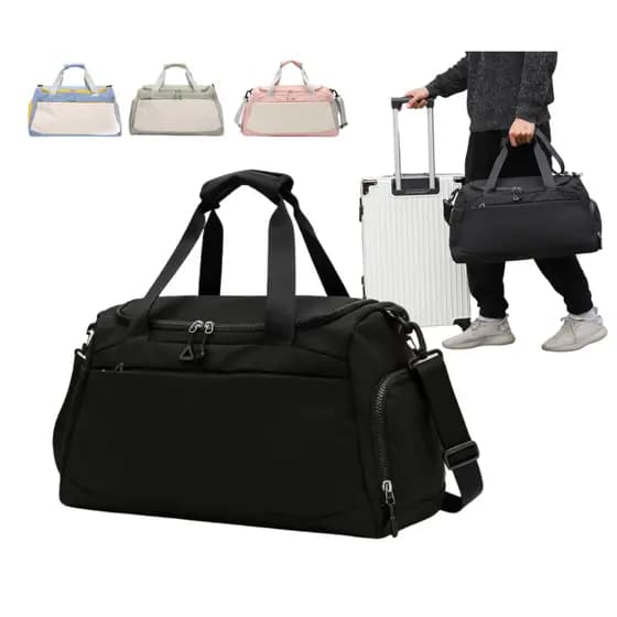 Mala Esportiva Oxford Grande Feminina e Unissex Viagem Academia Transversal Impermeável Bolsa de Ombro Resistente