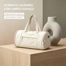 Bolsa 3 em 1 Casual Unissex  Use a Tiracolo, de Mão ou Ombro Perfeita para Escola e Faculdade