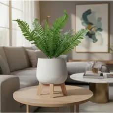 Folhagem Artificial Samambaia 56cm Planta Decorativa Decoração Jardim Casamento