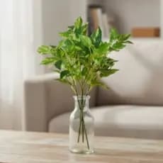 Mini Buquês Folhagem Artificial Arranjo Floral Planta Decorativa Casa Jardim