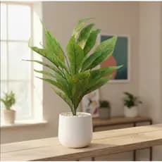 Árvore Artificial 74cm 26 Folhas Planta Decorativa Premium Decoração Casa Sala
