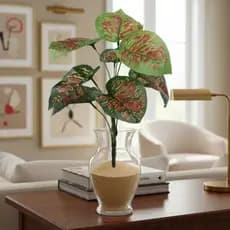 Folhagem Artificial Mini Buquês 6 Unidades Planta Decoração Jardim Casa