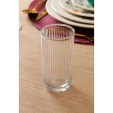 Conjunto de Copos Vidro Alto Canelle 233ml  - Lyor