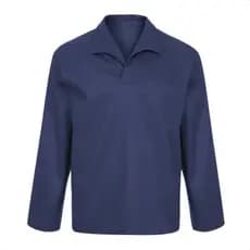 Camisa Jaleco Brim Manga Longa Proteção UV 50
