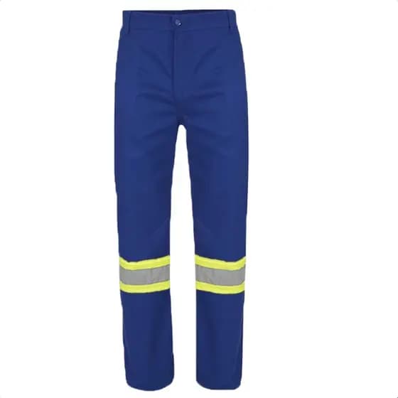 Calça  Azul Royal para Serviço Padrão Rodovia com Faixa