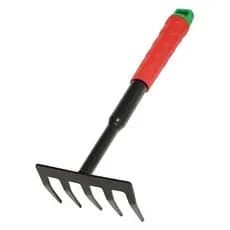 Rastelo de Jardim FJ1006 Aço Reforçado Ferramenta para Jardinagem e Limpeza