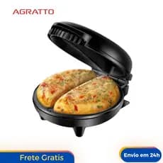 Omeleteira Elétrica Multi Cook Mr Cheff Antiaderente com Divisoria 127/220V Agratto