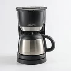 Cafeteira de Inox Elétrica Thermo Agratto 25 Xicaras Portátil 127v 220v Máquina de café
