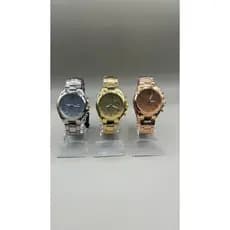 Relógio Feminino Clássico e Elegante | Pulseira de Aço Inoxidável | Design Atemporal