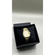 Relógio Feminino Luxo Gota com Strass 💖 Dourado | Prata | Rosê | Pulseira Sanfonada
