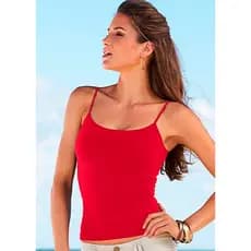 Blusinha Feminina Blusa Regata Camiseta Básica Baby tee Alças Finas de Malha com elastano
