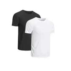 Kit 2 Camisetas Dry Fit Masculina Lisa - Casual - Treino - Academia - Esportes - Corrida
