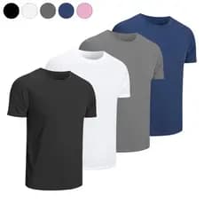 Kit 4 Camisetas Dry Fit Masculina Lisa Casual Treino Academia Esportes Exercícios Corrida