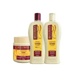 Bio Extratus Kit Tutano Shampoo 500ml + Condicionador 500ml + Banho de Creme 230g