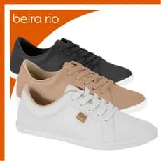 Tênis Beira Rio Sapatênis Feminino Casual Confortável Leve Básica Dia a Dia Original