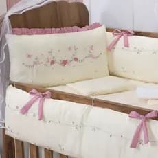Kit Berço Americano Menina Menino 10 Peças Algodão – Enxoval Completo