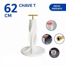 Chave T 10mm Cabo Estendido 62cm Para Limpeza do Agitador Maquina Lavar Roupas