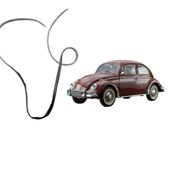 Borracha Guarnição Colar Tampa Traseira Motor Fusca...86