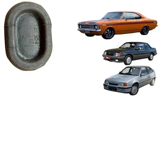 Tampão Oval Do Assoalho Gm Chevette / Opala /monza /kadett