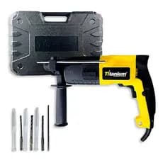 Martelete Perfurador Sds Plus 650w 127v  1.8j C/ Maleta  Titanium