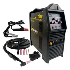 Máquina de Solda TIG AC/DC e MMA Inversora Bivolt TI3000 Alumínio Titanium Platina