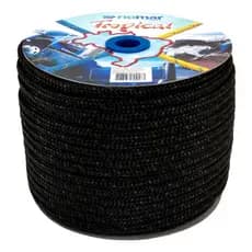 Corda Pp Tropical 12mm 140m Preta Riomar