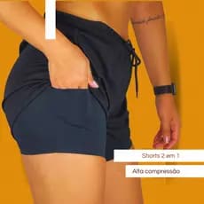 Shortinho Fitness Feminino com Forro Duplo Conforto e Estilo em Dobro