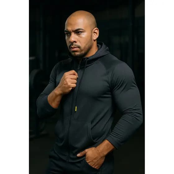 Jaqueta para Treino Masculina Térmica de Alta Performance para Exercícios Intensos