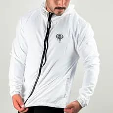 Jaqueta Masculina Corta Vento Impermeável Semi Forrada Repelente a Água Gola Alta
