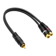 Cabo Y 2 Femea Rca + 1 Macho Rca