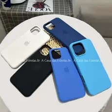 Capa Capinha Case Iphone XR 11 12 13 14 Promax Silicone Várias Cores e Modelos Excelente Qualidade