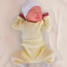 Conjunto Bebê Pagão Body e Calça Mijão Canelado RN ao G Menino Menina Algodão Antialérgico