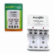 Carregador De Pilha Aa/aaa Bateria 9v Recarregável Bivol All