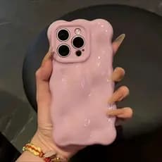 Colorido Nuvem Onda Geléia anti Gota Caso De Telefone Para iPhone 16 15 14 13 12 11 Pro Max Plus Silicone Macio À Prova