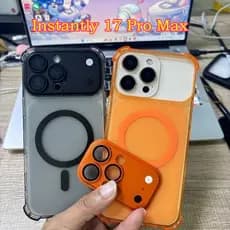 (Série 17 Instantânea) Atração Magnética De Lente Removível Para IPhone 11 12 13 14 15 16 17 Pro Max Plus Capa À Prova