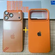 Conjunto Instantâneo Da Série 17 Pro Max , Capa De Telefone Para IPhone 16 15 14 13 De Troca Rápida + Traseira