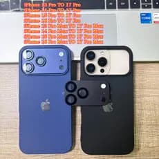 (Sem Furo De Flash) Conjunto Instantâneo Da Série 17 Pro Max Capa De Telefone Para IPhone 16 15 14 13 Troca Rápida De +