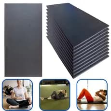 Kit 10 Colchonetes Tapete Eva Yoga Academia Exercicios 10mm
